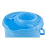 Ведро пластмассовое круглое с отжимом 9 л, голубое ELFE 92961