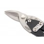 Ножницы по металлу "PIRANHA", 250 мм, прямой и правый рез, сталь СrMo, двухкомпонентные рукоятки GROSS 78323