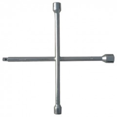 Ключ-крест баллонный, 17 х 19 х 21 мм, под квадрат 1/2, толщина 16 мм MTX 142479