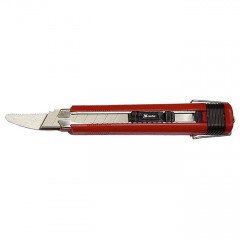 Нож, 18 мм, два выдвижных лезвия и пилка MTX 789239