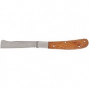Нож садовый, 173 мм, складной, копулировочный, деревянная рукоятка PALISAD 790028