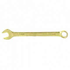 Ключ комбинированный, 13 мм, желтый цинк СИБРТЕХ 14979