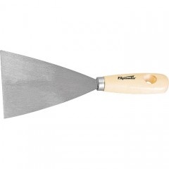 Лопатка шпательная из нержавеющей стали, 40 мм, деревянная ручка SPARTA 852065